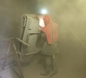 Sandblasting services