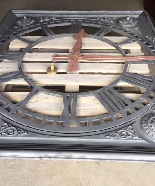 Sand blasting for metalwork and restoration projects